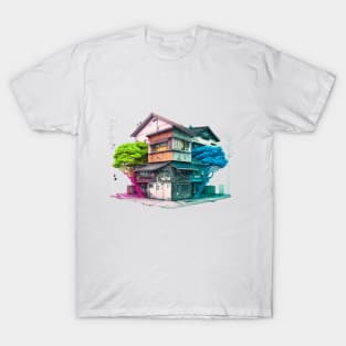 The houses of Ōsaka T-Shirt